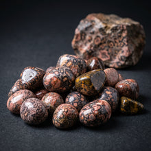 Load image into Gallery viewer, TUMBLE - Leopard Skin Jasper - SM/MED
