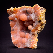 Load image into Gallery viewer, “Goblin Chalcedony” Pink &amp; Orange Druzy Botryoidal Stalactites— Tichka Massif, High Atlas, Morocco
