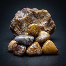 Load image into Gallery viewer, TUMBLE | Crazy Lace Agate | China
