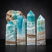 Load image into Gallery viewer, TOWER | Caribbean Calcite 2”-4”
