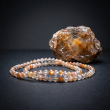 Load image into Gallery viewer, BRACELET | Amphibole Quartz | 4MM Faceted

