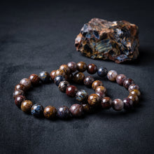Load image into Gallery viewer, BRACELET Pietersite - MED 8MM Beads
