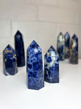 Load image into Gallery viewer, Sodalite Obelisk Tower from Brazil • High Grade
