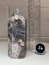 Load image into Gallery viewer, Flower Agate Obelisk Tower from China High Grade
