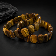 Load image into Gallery viewer, BRACELET | Golden Tiger Eye | Faceted Bangle
