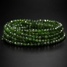 Load image into Gallery viewer, BRACELET | Diopside | 4MM FACETED Beads

