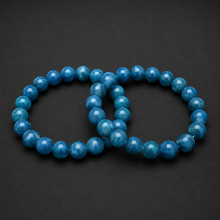 Load image into Gallery viewer, BRACELET | Blue Apatite | 8MM Beads
