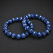 Load image into Gallery viewer, BRACELET Blue Kyanite 8MM
