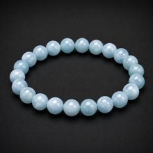 Load image into Gallery viewer, BRACELET | Aquamarine | 8MM Beads
