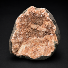Load image into Gallery viewer, FINE MINERAL | Pink Gemmy Huelandite and Stilbite Cluster | India
