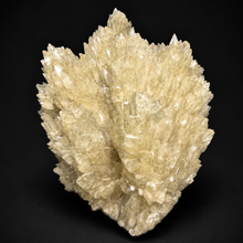 Load image into Gallery viewer, Dipyramidal Golden Rainbow Calcite with Pyrite from China
