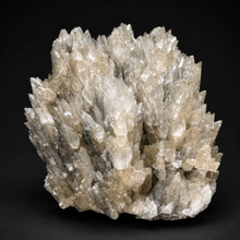 Load image into Gallery viewer, Dipyramidal Golden Rainbow Calcite with Pyrite from China
