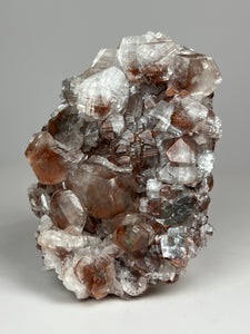 Red Phantom Pagoda Flower Pedal Calcite from Hubei Province, China • High Grade High Shine • Mineral Collector’s Showpiece