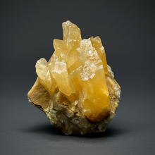 Load image into Gallery viewer, Golden Glow Calcite Cluster | Maharashtra, India
