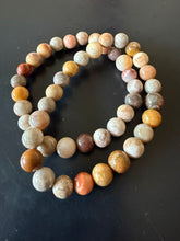 Load image into Gallery viewer, BRACELET Fossil Coral - MED 8MM Beads
