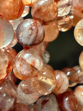 Load image into Gallery viewer, BRACELET | Fire Quartz - MED (Hematoid) | 8MM Beads
