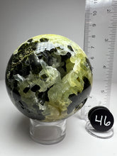 Load image into Gallery viewer, Epidote in Botryoidal Prehnite Sphere
