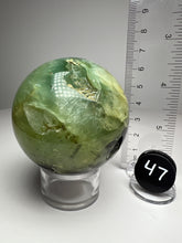 Load image into Gallery viewer, Epidote in Botryoidal Prehnite Sphere
