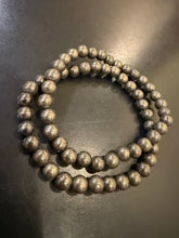 Load image into Gallery viewer, BRACELET Golden Iron Pyrite - SM 6MM Beads
