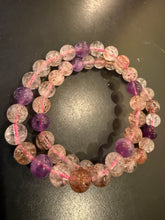 Load image into Gallery viewer, TRANSFORMATION BRACELET super 7 &amp; Rutile - MED 8MM Beads
