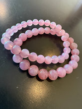 Load image into Gallery viewer, BRACELET Purple Rose Quartz - 8MM
