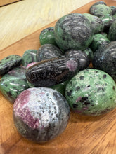 Load image into Gallery viewer, Tumbled - Ruby in Zoisite XS/SM/MED/LG

