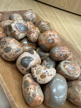 Load image into Gallery viewer, TUMBLE Leopardite from Peru SM/MED High Grade
