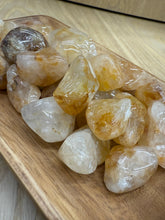 Load image into Gallery viewer, Tumbled - Fire (Hematite) Quartz SM/MED
