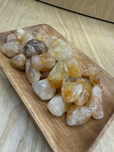Load image into Gallery viewer, Tumbled - Fire (Hematite) Quartz SM/MED
