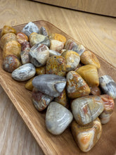 Load image into Gallery viewer, Tumbled - Crazy Lace Agate China SM/MED
