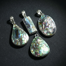 Load image into Gallery viewer, Pendant | Abalone | 925 Silver Plated
