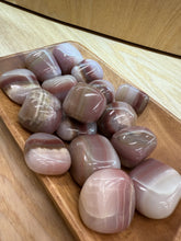 Load image into Gallery viewer, TUMBLE - Pink Banded Onyx - MED/LG
