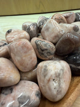 Load image into Gallery viewer, TUMBLE Pink Zebra Jasper MED/LG
