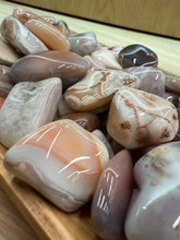 Load image into Gallery viewer, TUMBLE Pink Botswana Agate MED/LG
