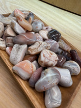 Load image into Gallery viewer, TUMBLE Pink Botswana Agate MED/LG
