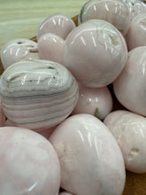 Load image into Gallery viewer, TUMBLE Pink Mangano Calcite from Peru MED/LG
