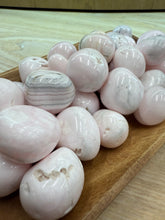 Load image into Gallery viewer, TUMBLE Pink Mangano Calcite from Peru MED/LG
