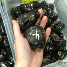 Load image into Gallery viewer, Tumbled - Red and Blue Amber from Indonesia - sm
