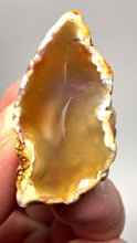 Load and play video in Gallery viewer, Polished Malawi Agate Half – High-Grade African Banded Agate Display Specimen
