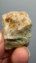 Load and play video in Gallery viewer, Hessonite Garnet Cluster on Matrix – Natural Collector Specimen from Pakistan | High-Grade Orange-Red Garnet Crystals
