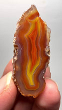 Load and play video in Gallery viewer, Polished Malawi Agate Half – High-Grade African Banded Agate Display Specimen
