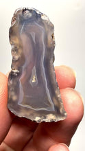Load and play video in Gallery viewer, Polished Malawi Agate Half – High-Grade African Banded Agate Display Specimen
