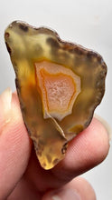 Load and play video in Gallery viewer, Polished Malawi Agate Half – High-Grade African Banded Agate Display Specimen
