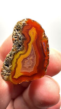 Load and play video in Gallery viewer, Lot of 9 Small Malawi Agate Halves – Polished Rare Colorful Collector Specimens
