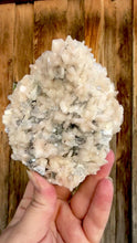 Load and play video in Gallery viewer, Clear Druzy Gem Apophyllite Stalactite + Pink Stilbite • Maharashtra, India
