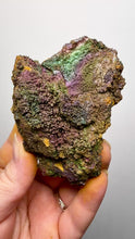 Load and play video in Gallery viewer, Iridescent Rainbow Turgite Mineral Specimen from Umklum Mountain, Thailand | Collector-Grade Rainbow Hematite Display Piece
