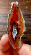 Load and play video in Gallery viewer, Rare Moroccan Red &amp; Purple Agate Collected by Indigenous Nomads | Ancient Beauty from the Sahara
