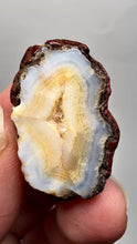 Load and play video in Gallery viewer, Polished Malawi Agate Half – High-Grade African Banded Agate Display Specimen
