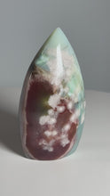 Load and play video in Gallery viewer, A+++ Flower Agate and Opal Free Form from China • High Grade
