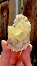 Load and play video in Gallery viewer, Golden Yellow Diamond Calcite + Pearl Heulandite • Maharashtra, India
